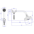 Kit Chuveiro Deca Acqua Plus Com Desv e Ducha 1990. C. Std. Kit